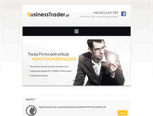 Tablet Screenshot of businesstrader.pl